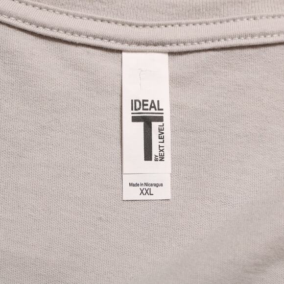 Next Level Black Hills South Dakota Rhinestone Gray V-Neck T-Shirt Size XXL - Picture 6 of 8